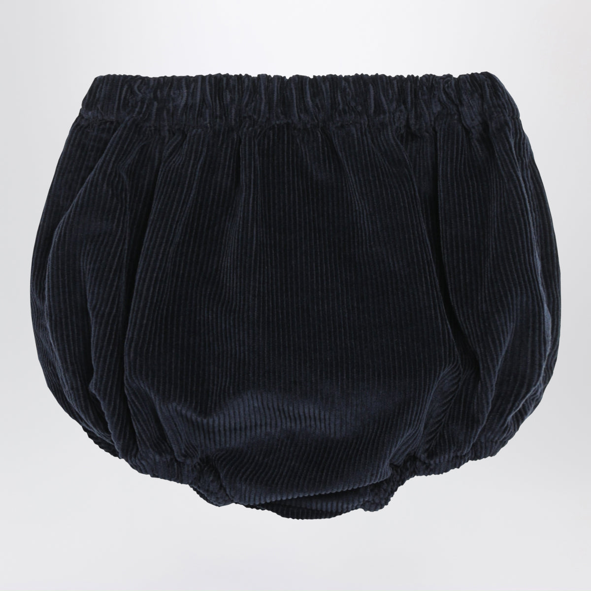Culotte in velluto a coste blu