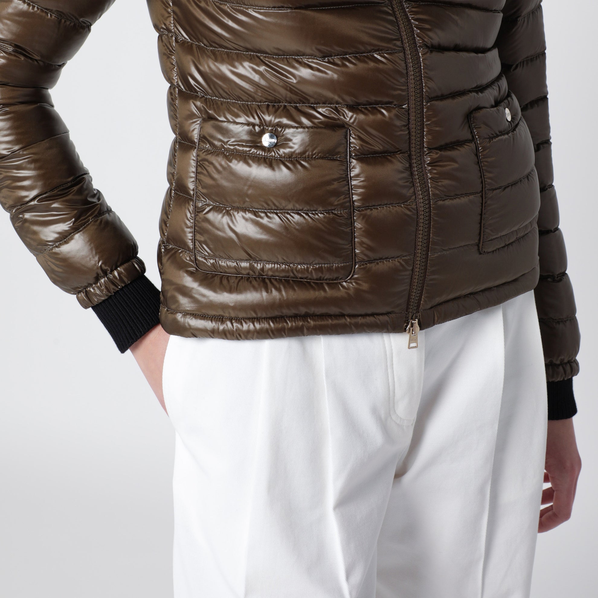 Bomber En Nylon Ultralight Vert Militaire