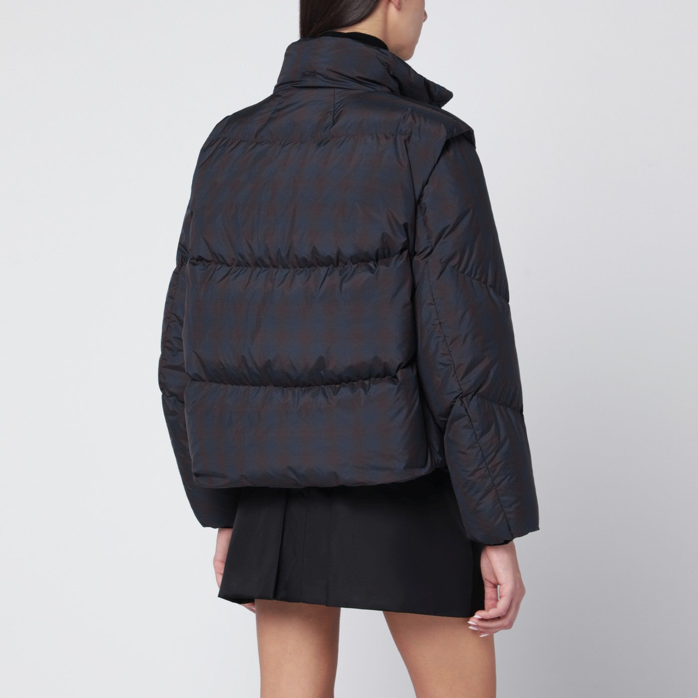 Braune Laminar-Jacke