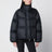 Piumino corto in nylon nero