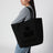 Sac cabas Yenky en toile noire