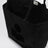 Sac cabas Yenky en toile noire