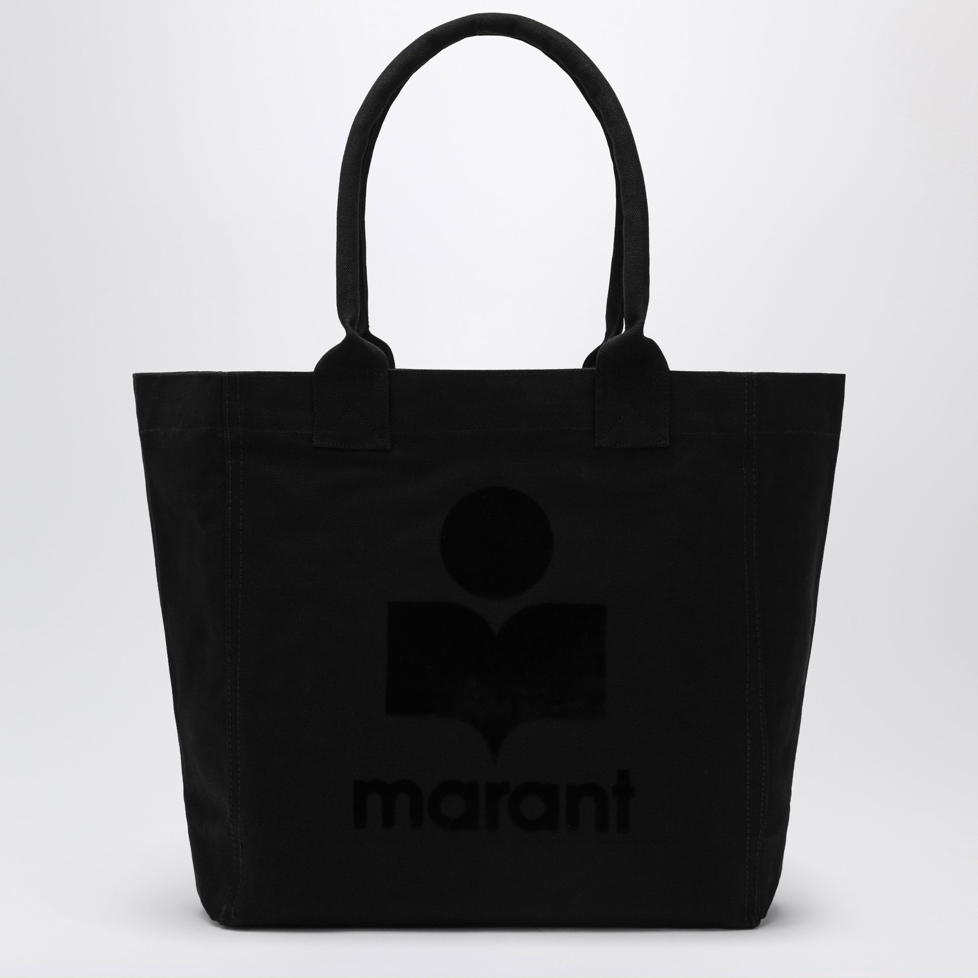 Petit sac cabas Yenky en toile noire