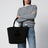 Petit sac cabas Yenky en toile noire