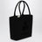Petit sac cabas Yenky en toile noire