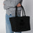 Sac Yenky Zipped en toile noire
