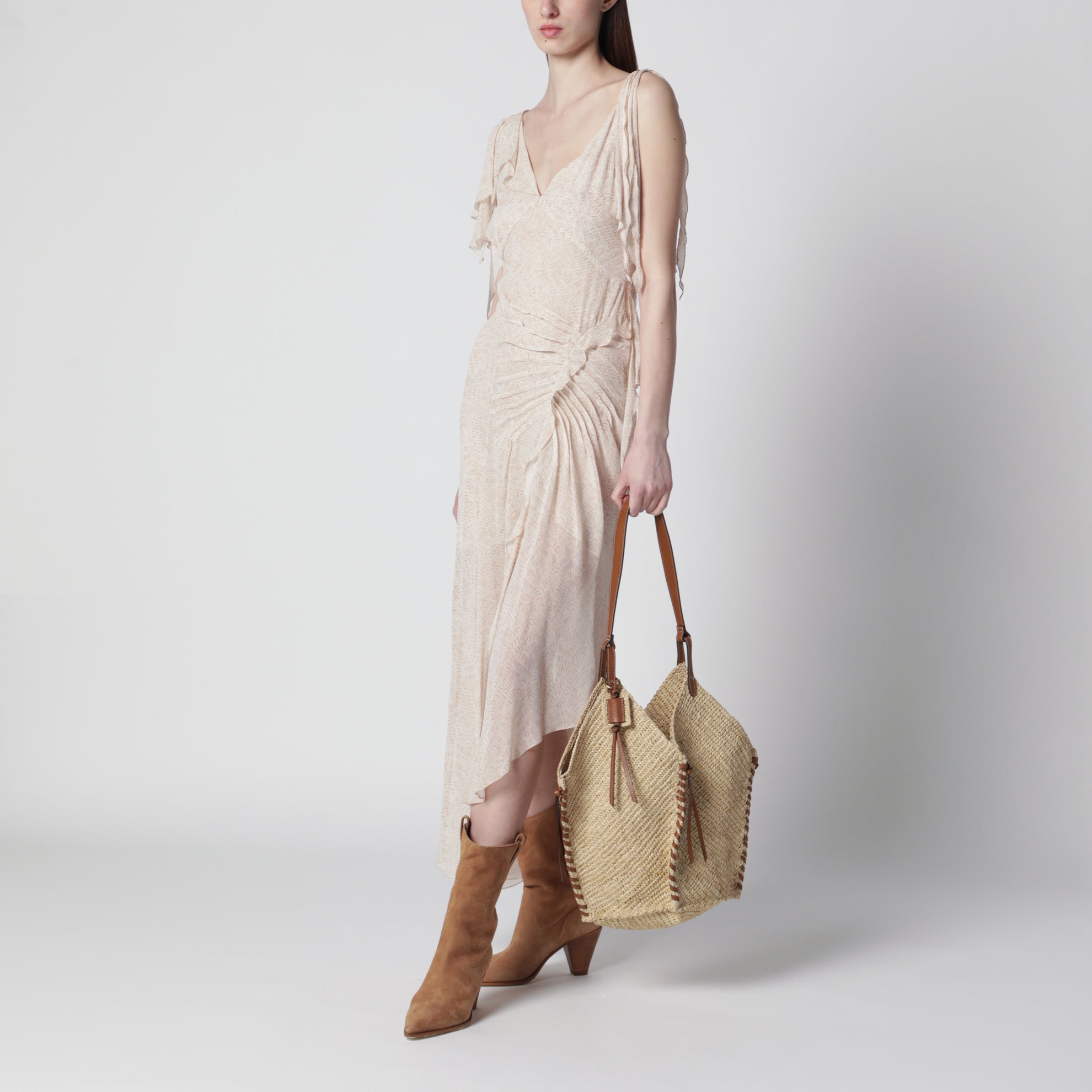 Sac shopping Tampa en raphia