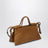 Pipa M Tasche aus cognacfarbenem Wildlederkalbsleder