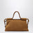 Pipa M Tasche aus cognacfarbenem Wildlederkalbsleder