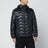Black Waves hooded puffer jacket