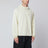 Cream-colored sweatshirt with built-in balaclava