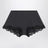 Culotte nere in pizzo elasticizzato