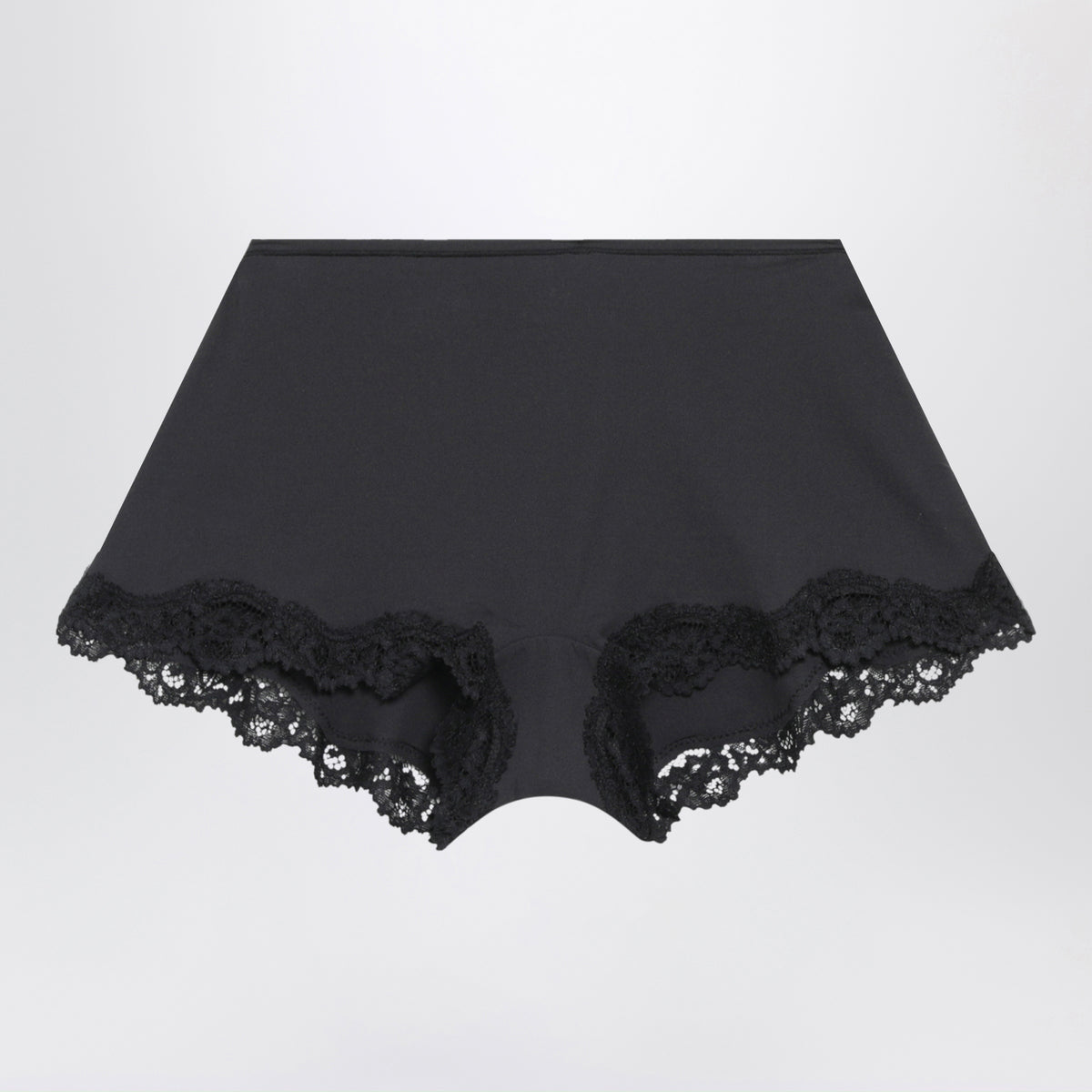 Culotte nere in pizzo elasticizzato