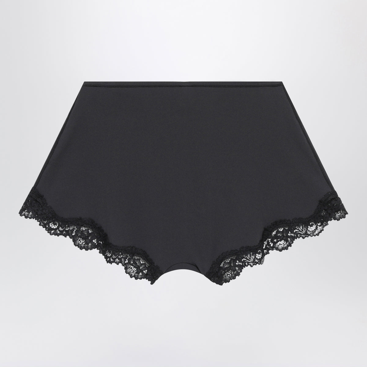 Culotte nere in pizzo elasticizzato