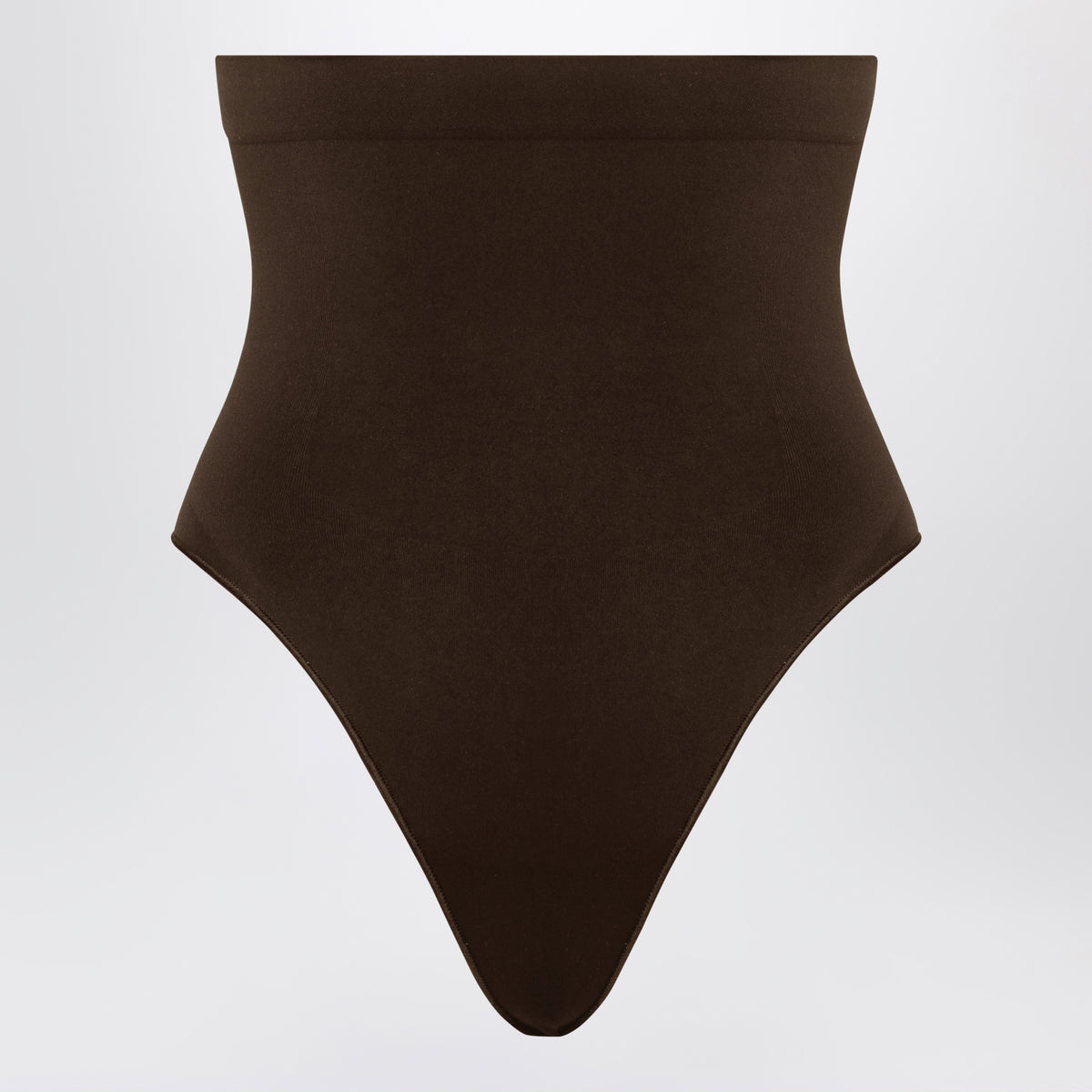 String taille haute Seamless Sculpt marron Cocoa
