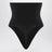 Perizoma a vita alta Seamless Sculpt nero