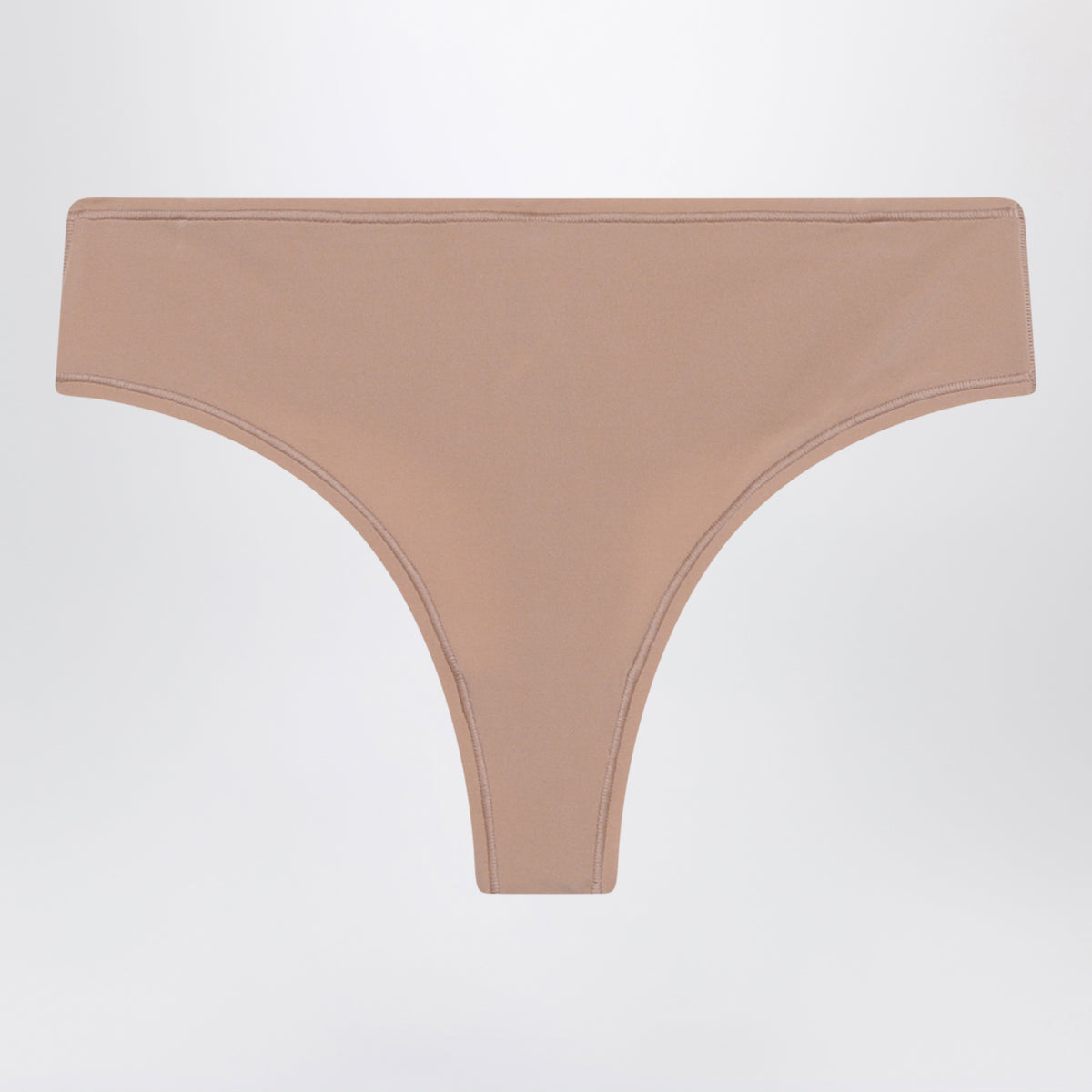String marron Sienna en tissu stretch