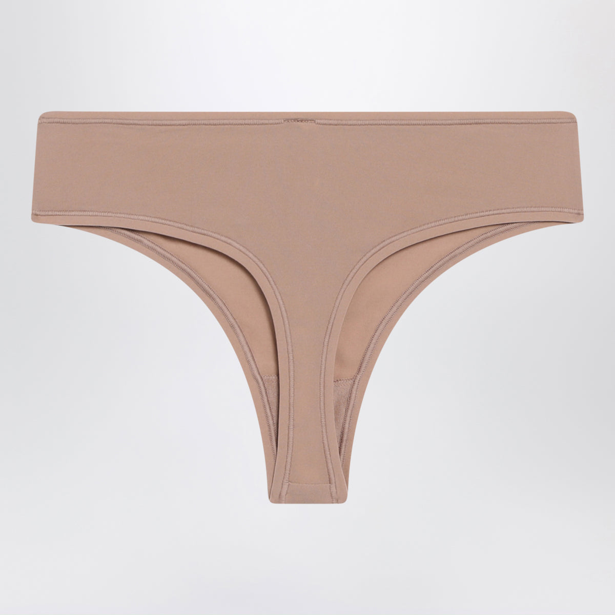 String marron Sienna en tissu stretch