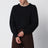 Coal Alpaca Wool Blend Crew Neck Sweater