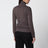 Woll-Ecorce-farbenes Knopf-Top