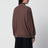 Twisted Cardigan Shitake aus Merinowolle