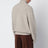 Beigefarbener Rollkragenpullover aus Yak- und Alpakawolle