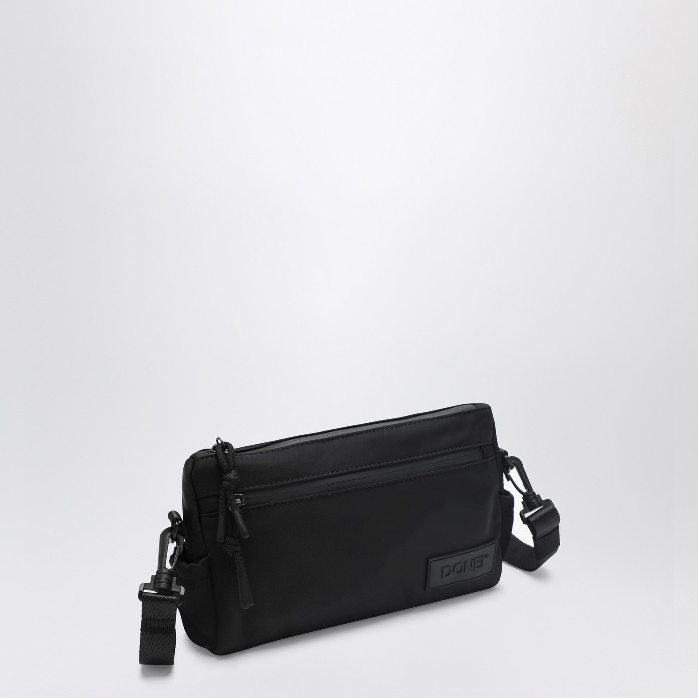 Schwarze Nylon-Pouch