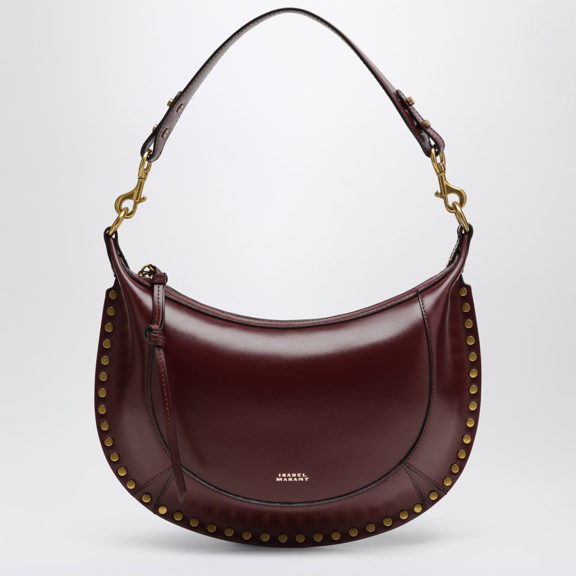 Sac en cuir bordeaux Naoko