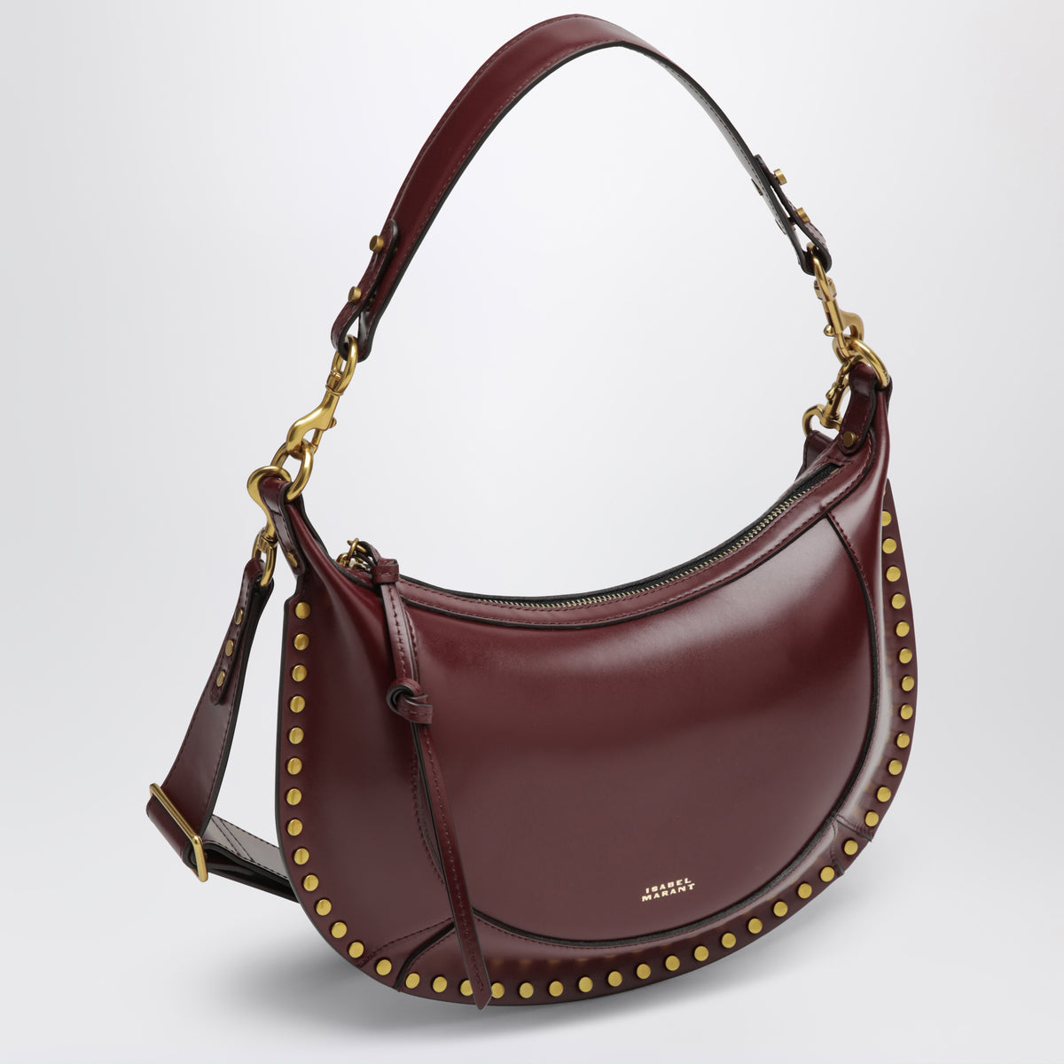 Sac en cuir bordeaux Naoko