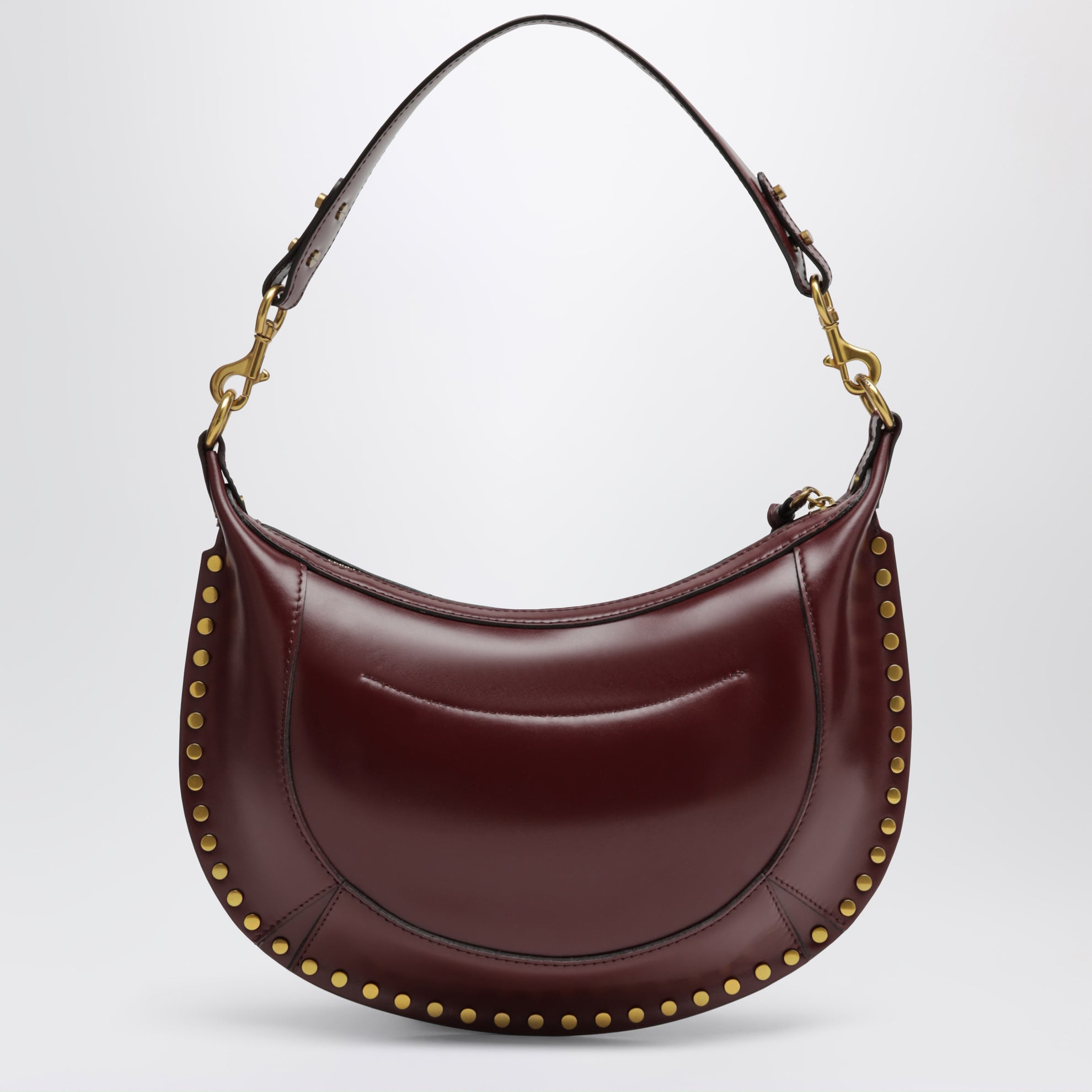 Sac en cuir bordeaux Naoko