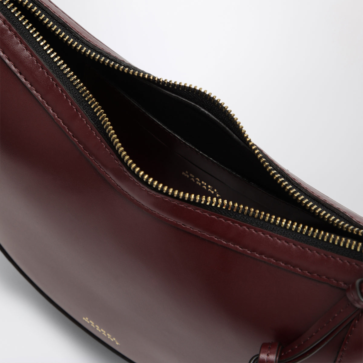 Sac en cuir bordeaux Naoko