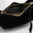 Oskan Moon shoulder bag in black suede
