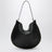 Oskan Hobo Soft Bag in Black Hammered Leather