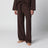 Braune Pyjamahose aus Baumwolle