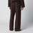 Braune Pyjamahose aus Baumwolle