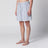 Short de pyjama blanc/bleu clair à rayures