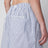 Short de pyjama blanc/bleu clair à rayures