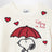 White Snoopy intarsia sweater in wool blend