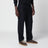 Navy blue Mindset trousers in wool flannel