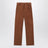 Pantalon marron en velours côtelé