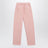 Pantalon rose en velours côtelé