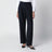 Fox First Class trousers in navy blue with pleats in wool blend