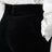 Pantaloni Fox neri in cotone