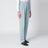 Tomo light blue trousers in silk and linen