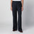 Navy blue Prince of Wales pattern Lundy trousers in wool