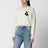 Pull Marisans gris clair en coton et laine