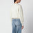 Pull Marisans gris clair en coton et laine