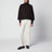 Nasha Chocolate Cotton-Wool Turtleneck