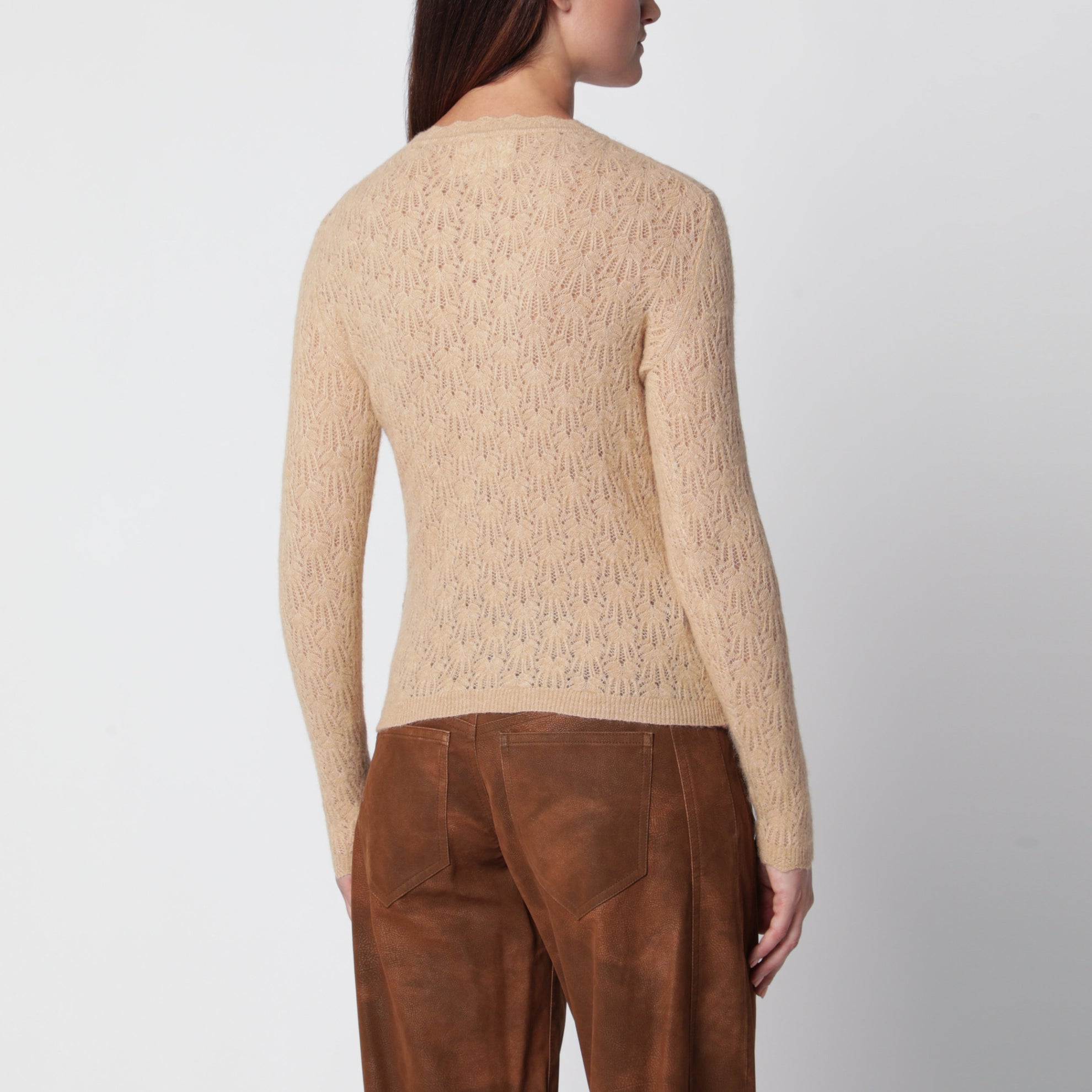 Pull en alpaga bébé chameau Obeline
