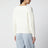 Écru wool-blend sweater
